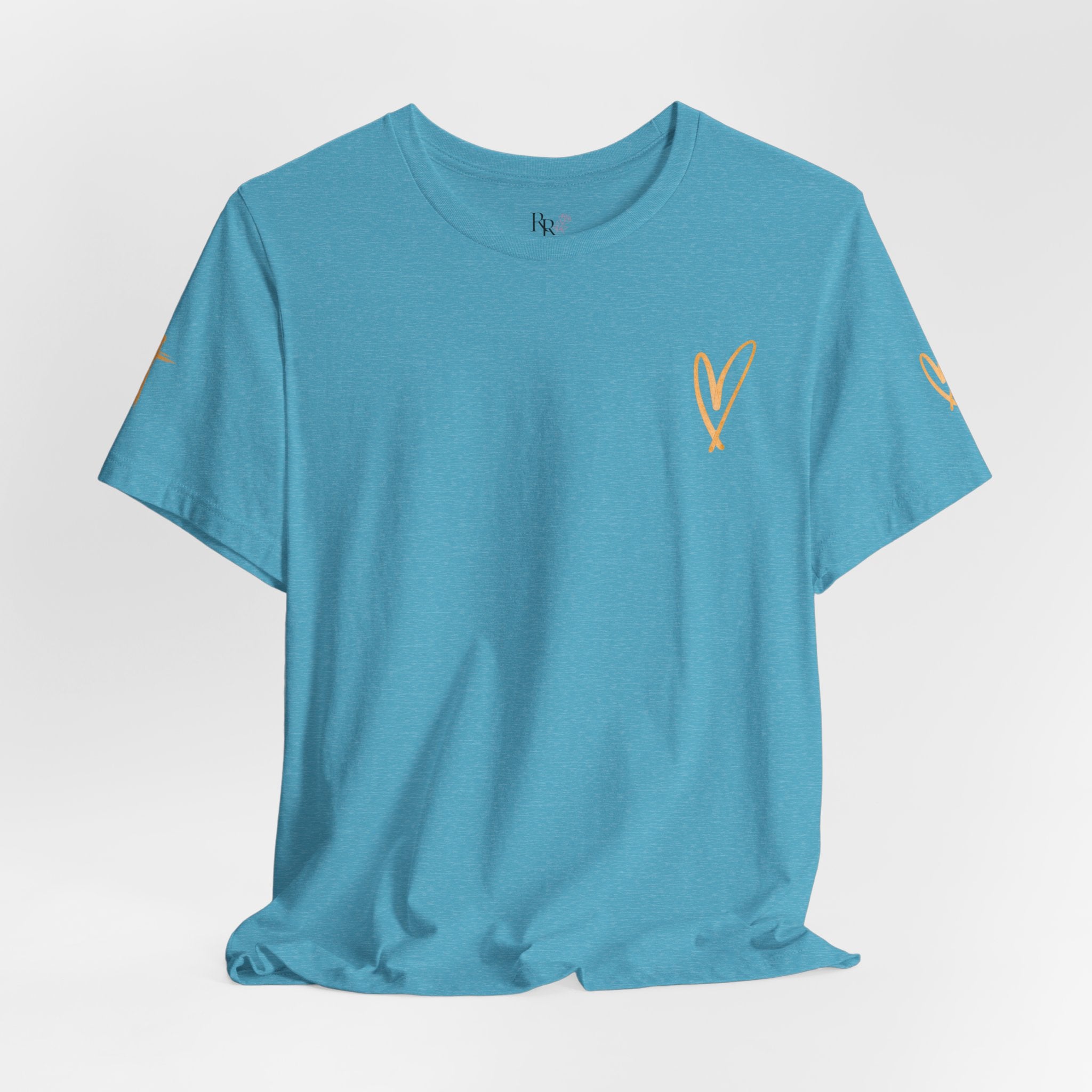 Christian Cross Tee – Inspirational Scripture Back Print ("Don't Rush It")