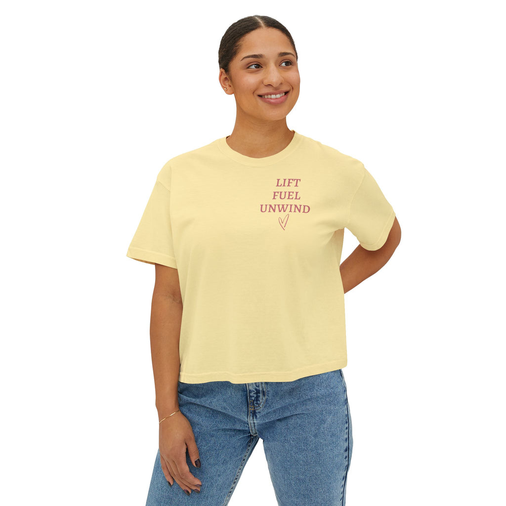 LIFT FUEL UNWIND BOX T-SHIRT