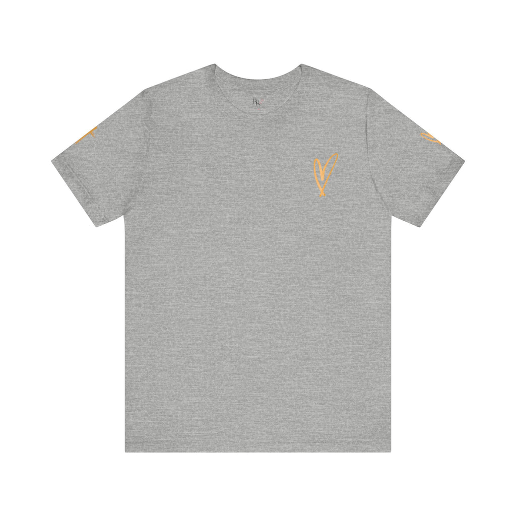Christian Cross Tee – Inspirational Scripture Back Print ("Don't Rush It")