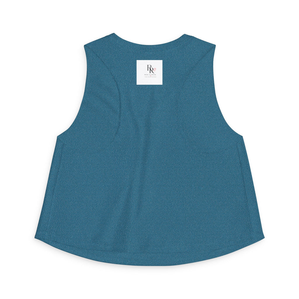 Crop Top — Minimal "Yes You Can" Motivational Crop Tank