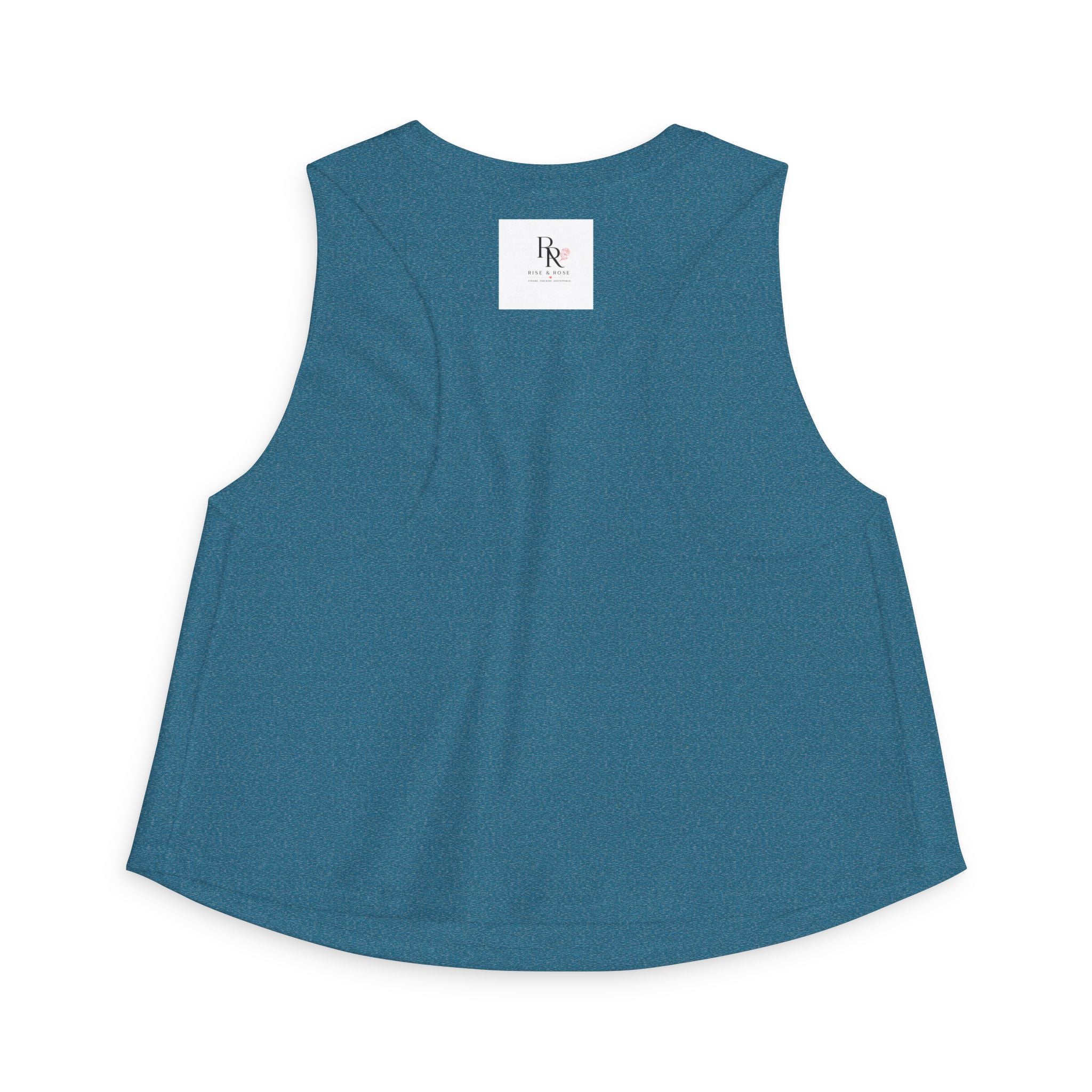 Crop Top — Minimal "Yes You Can" Motivational Crop Tank
