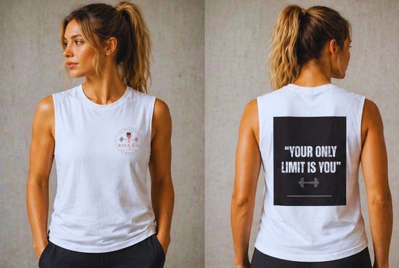 " Your only limit is you" Unisex Jersey Muscle Tank