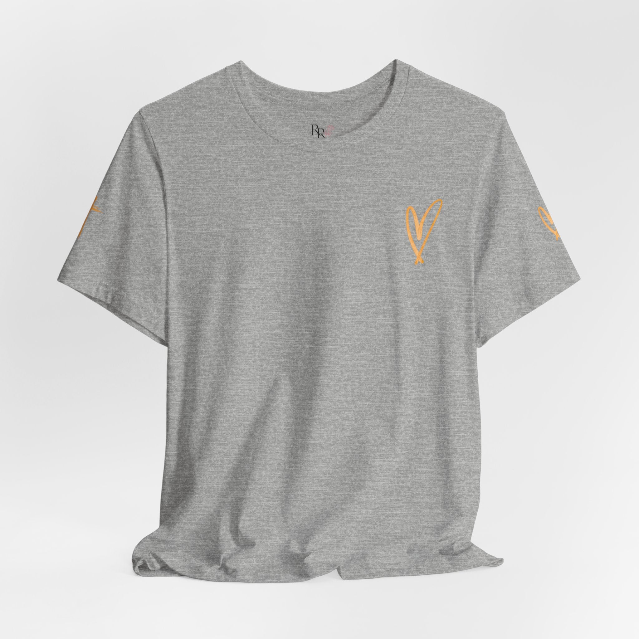 Christian Cross Tee – Inspirational Scripture Back Print ("Don't Rush It")