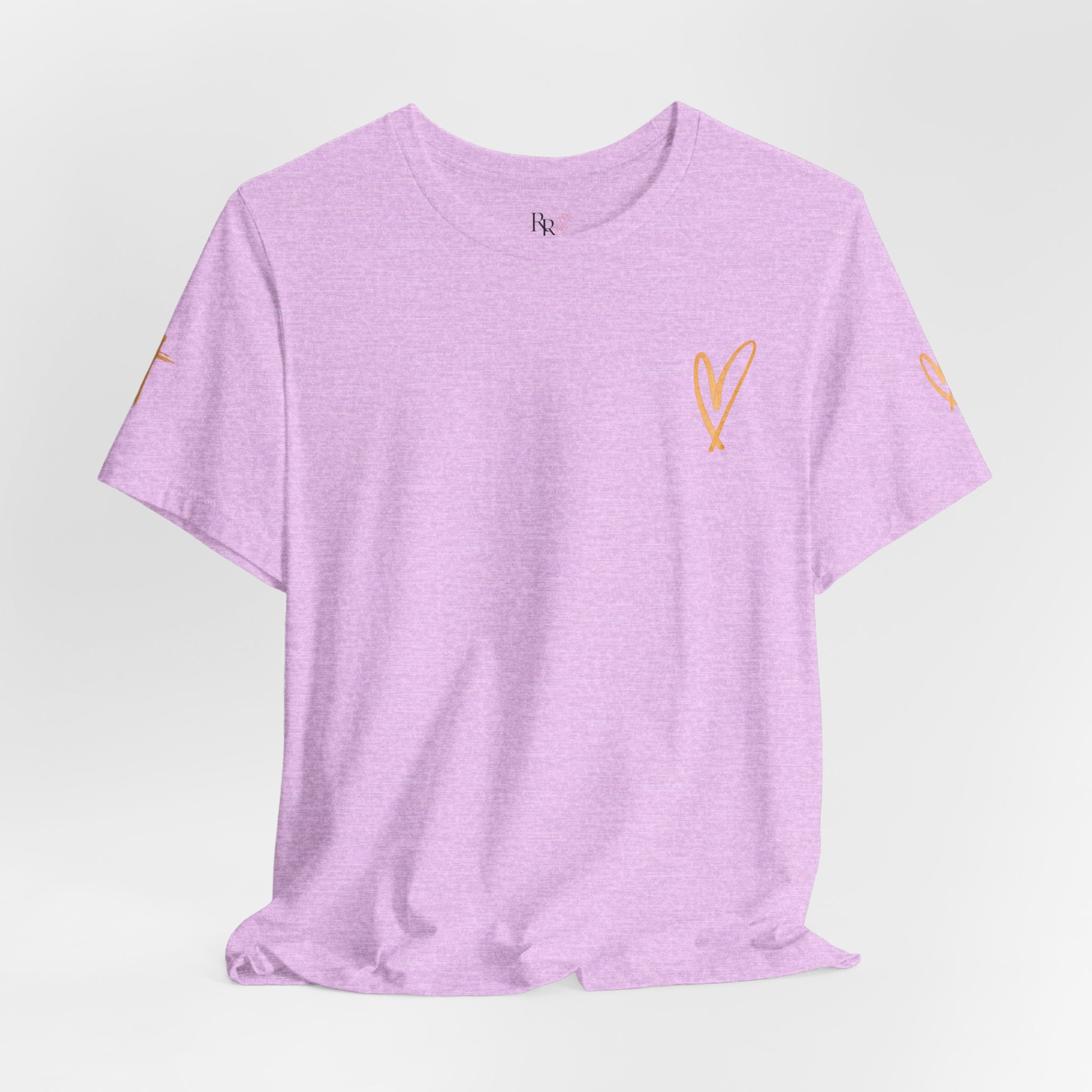Christian Cross Tee – Inspirational Scripture Back Print ("Don't Rush It")