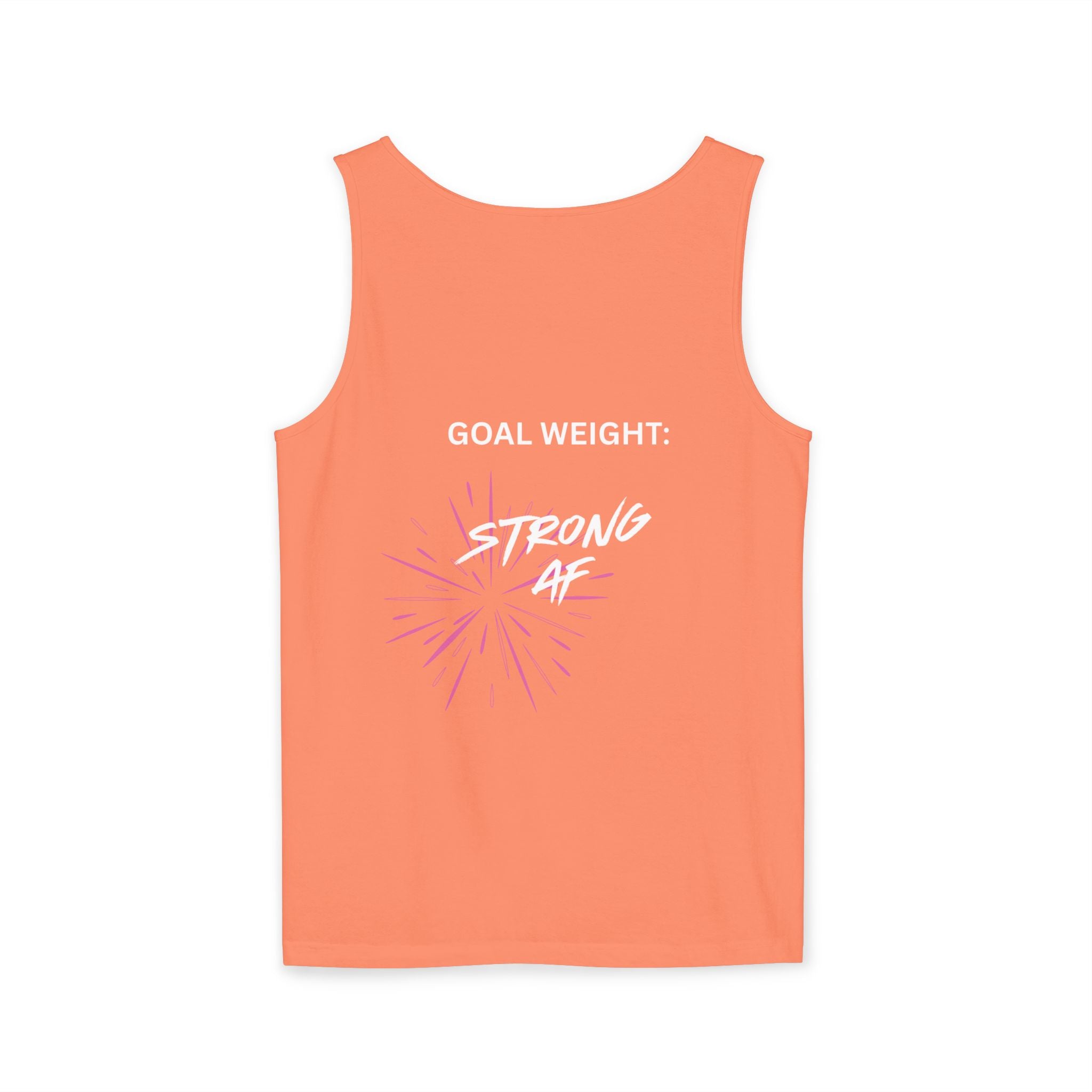 Women’s Strength Tank Top — Pink Flex Silhouette Athletic Tank