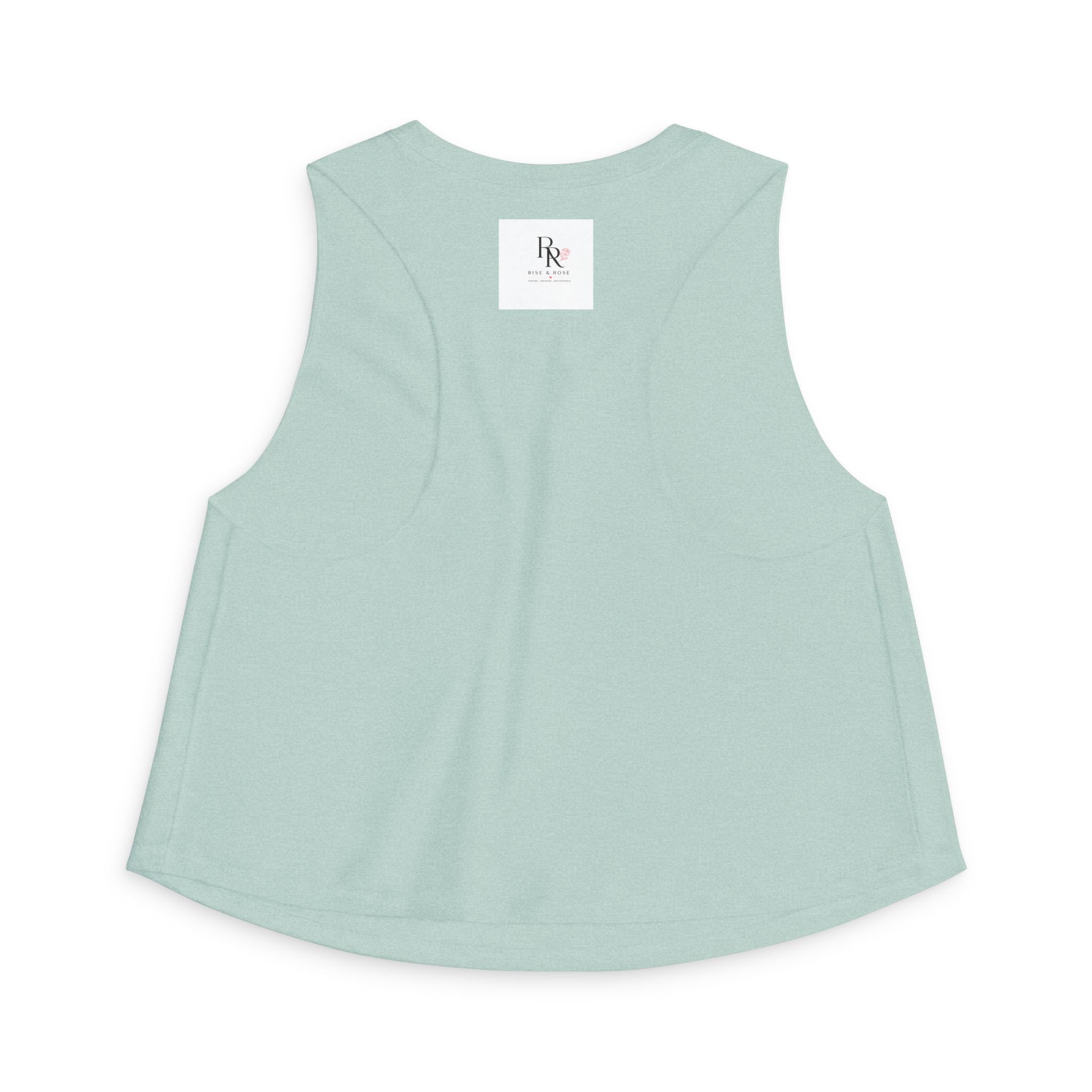 Crop Top — Minimal "Yes You Can" Motivational Crop Tank