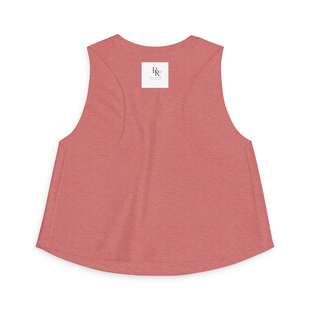 Crop Top — Minimal "Yes You Can" Motivational Crop Tank